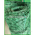 PVC coated barbed wire mesh fence/razor barbed wire fence/barbed wire coil